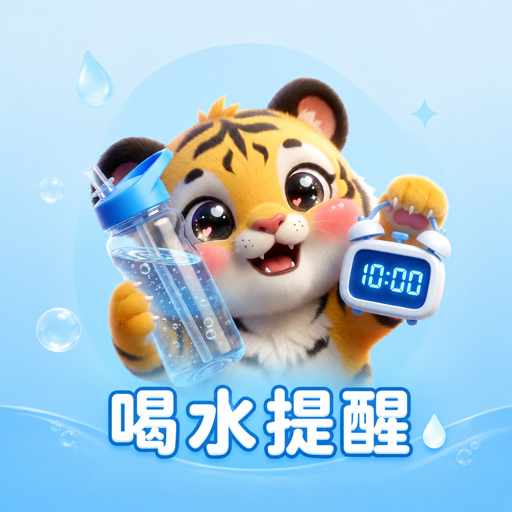 喝水提醒 Logo